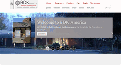 Desktop Screenshot of bdkamerica.org